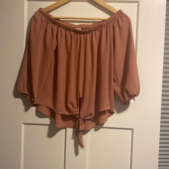 Blouse - Dusty Rose M - Picture 1 of 2